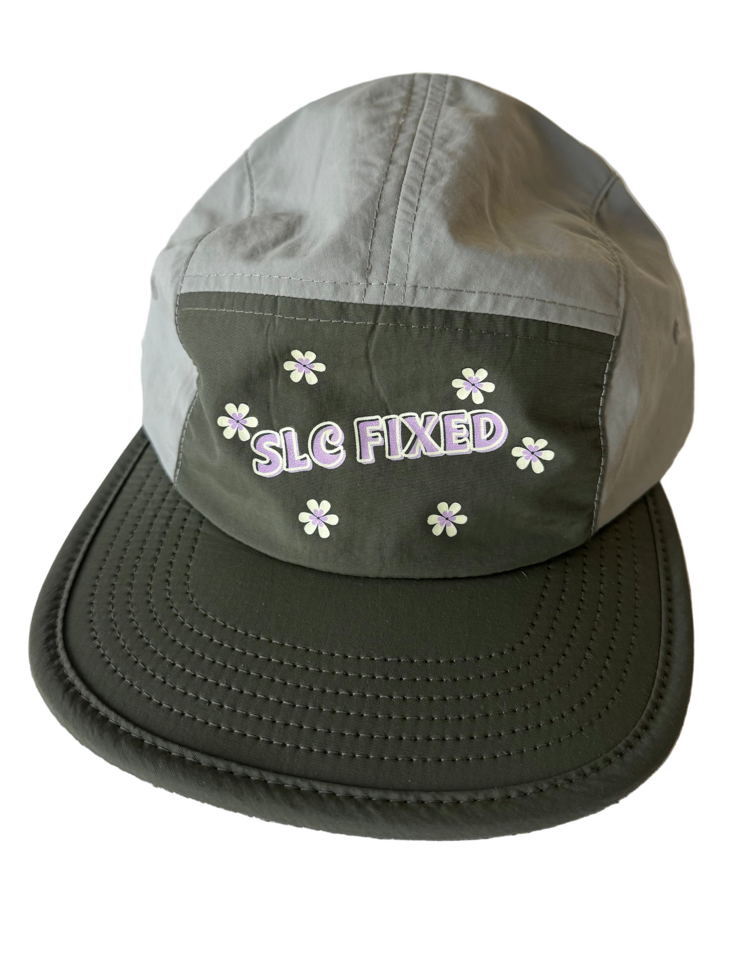 Nylon 5-Panel Hat