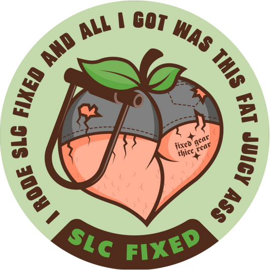 Juicy Peach Fuzz Sticker
