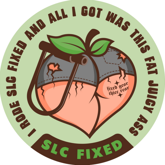 Juicy Peach Smooth Sticker